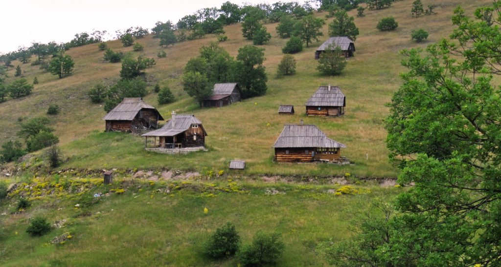 Tradicionalni katun u planinama zapadne Srbije