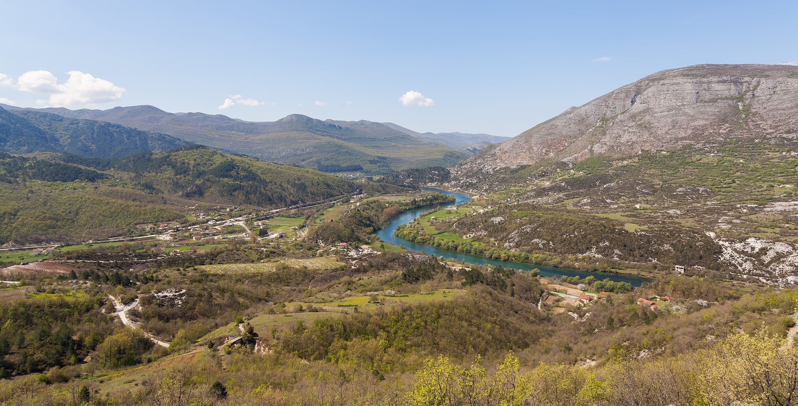 Planinski pejzaž na jugoistoku današnje Bosne i Hercegovine