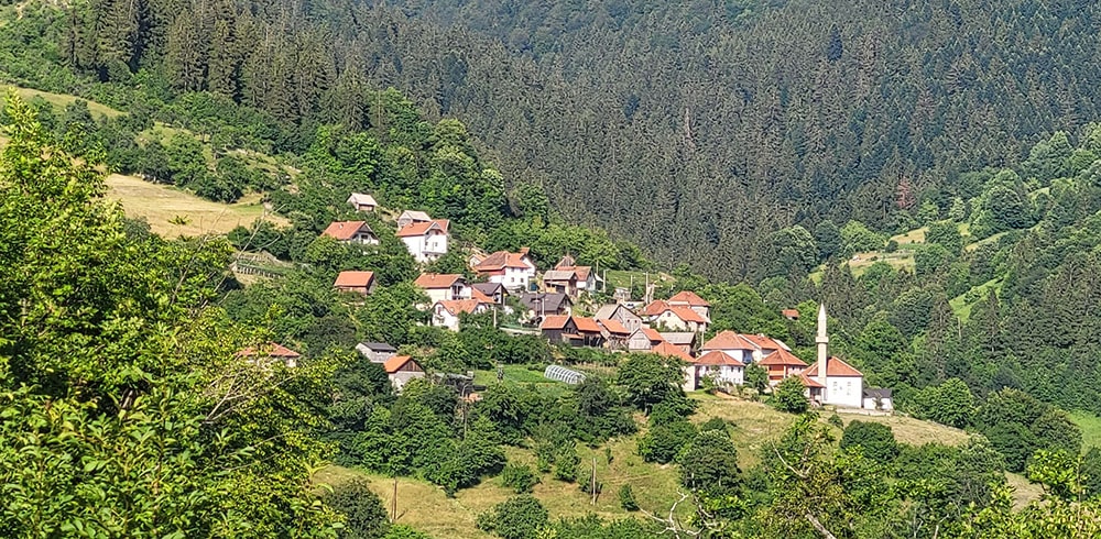 Planinsko selo u blizini Bobovca